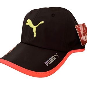 NWOT Adjustable Neon Puma Baseball Hat